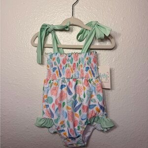 Shrimp & Grits Baby Swimsuit